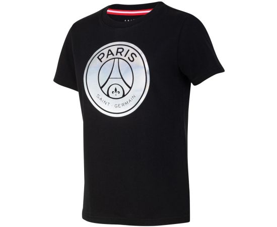 lacitesport.com - T-shirt PSG Enfant - Collection officielle PARIS SAINT GERMAIN, Couleur: Noir, Taille: 8 ans