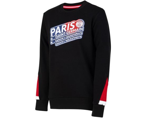 lacitesport.com - Sweat shirt PSG Enfant - Collection officielle PARIS SAINT GERMAIN, Couleur: Noir, Taille: 8 ans