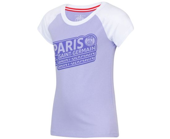 lacitesport.com - T-shirt PSG Enfant - Collection officielle PARIS SAINT GERMAIN, Couleur: Violet, Taille: 8 ans