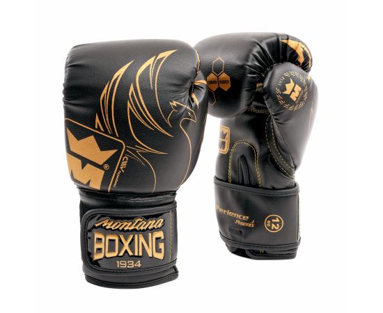 lacitesport.com - Montana X-PERIENCE Phoenix Gants initiation multiboxes, Couleur: Noir, Taille: 8oz