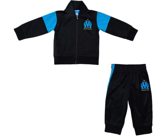 lacitesport.com - Ensemble bébé Survêtement veste pantalon OM - Collection officielle Olympique de Marseille, Couleur: Bleu, Taille: 3 mois