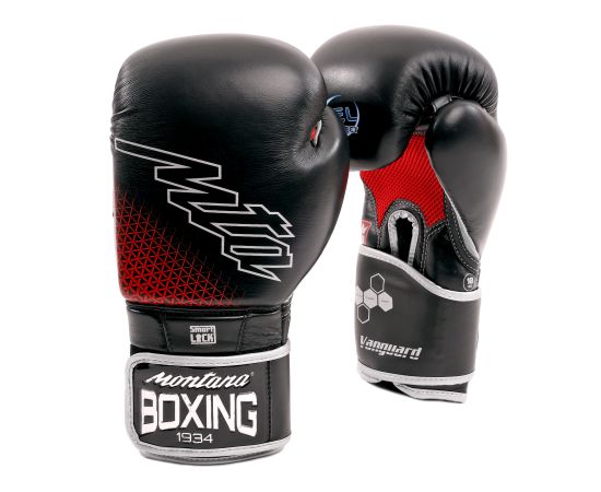 lacitesport.com - Montana VANGUARD Identity Gants entraînement Multiboxes, Couleur: Noir, Taille: 10oz