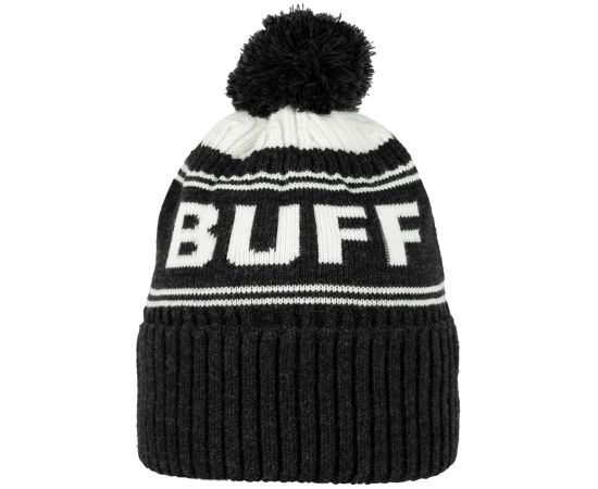 lacitesport.com - Buff Hido Knitted Hat Bonnet Unisexe, Couleur: Noir, Taille: Taille Unique