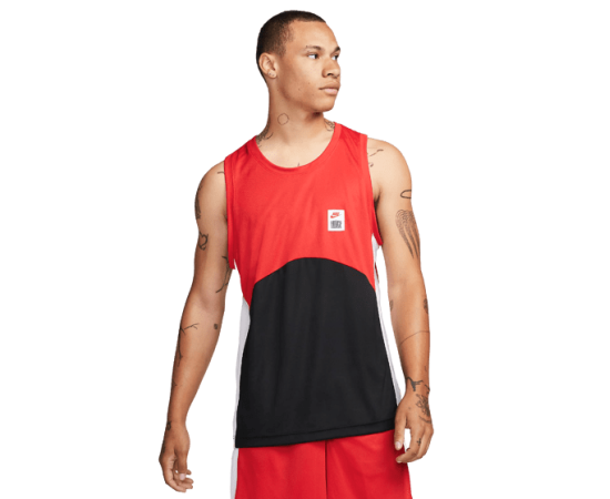 lacitesport.com - Nike Starting5 Maillot de basket Homme, Couleur: Rouge, Taille: M