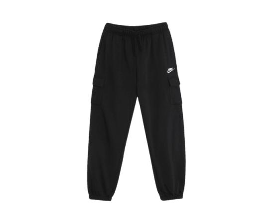 lacitesport.com - Nike Club Fleece Pantalon Cargo Femme, Couleur: Noir, Taille: L