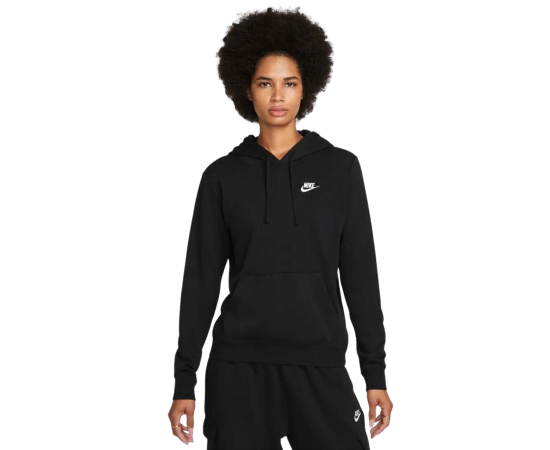 lacitesport.com - Nike Club Fleece STD PO Sweat à capuche Femme, Couleur: Noir, Taille: M