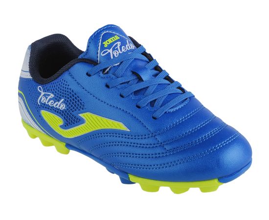lacitesport.com - Joma Toledo Jr 2304 HG Chaussures de foot Enfant, Couleur: Bleu, Taille: 37