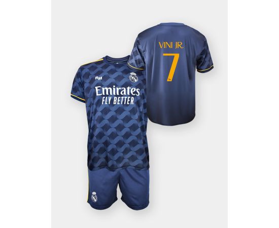 lacitesport.com - Real Madrid Kit Exterieur Replica Vinicius Junior 23/24 Enfant, Taille: 2 ans