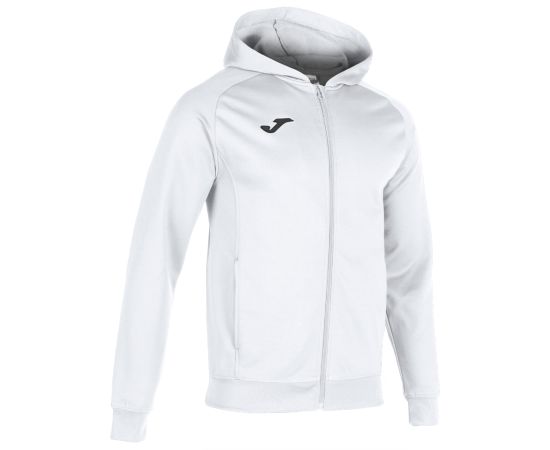 lacitesport.com - Joma Menfis Sweat à capuche zippé Homme, Couleur: Blanc, Taille: XL