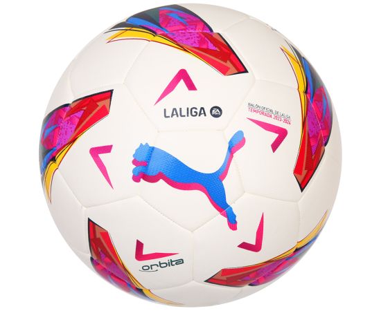lacitesport.com - Puma Orbita LaLiga 1 23/24 FIFA Quality Ballon de foot, Couleur: Blanc, Taille: 5