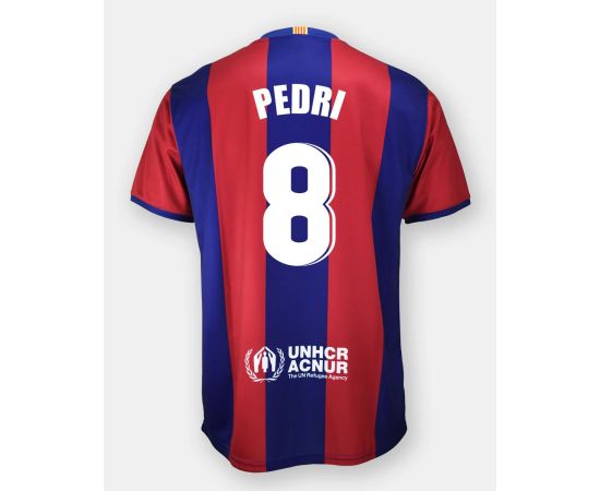 lacitesport.com - FC Barcelone Maillot Domicile Replica PEDRI 23/24 Homme, Taille: L