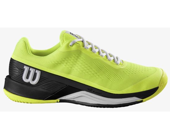 lacitesport.com - Wilson Rush Pro 4.0 AC Chaussures de tennis Homme, Couleur: Jaune, Taille: 41 1/3