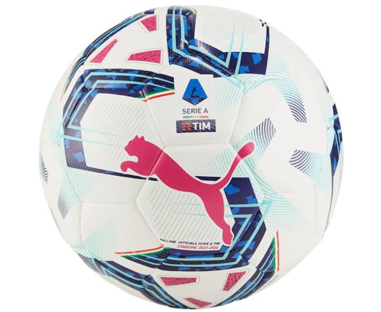 lacitesport.com - Puma Orbita Serie A Ballon de foot, Couleur: Blanc, Taille: 5