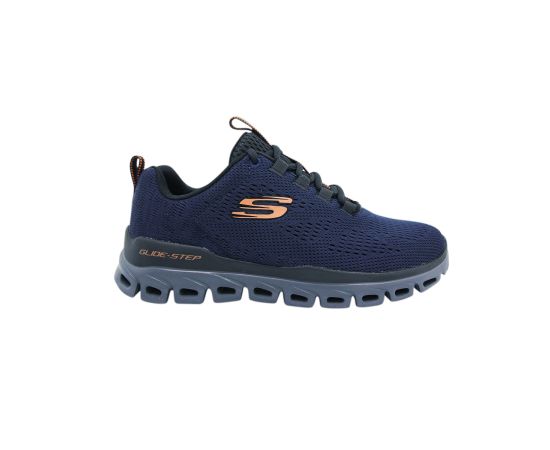 lacitesport.com - Skechers Glide-Step Fasten Up Chaussures Homme, Couleur: Bleu, Taille: 41