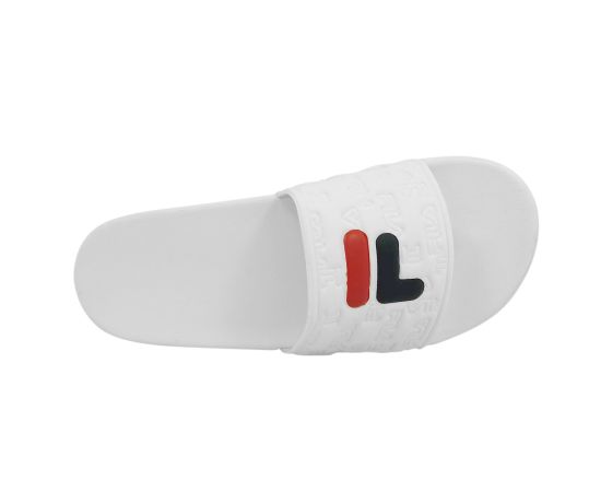 lacitesport.com - Fila Baywalk Slipper Claquettes Homme, Couleur: Blanc, Taille: 44