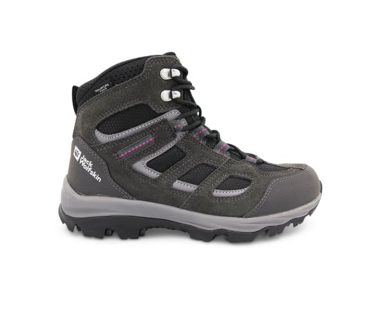 lacitesport.com - Jack Wolfskin Vojo 3 Texapore Mid W Chaussures De Randonnée Montantes Femme, Couleur: Gris, Taille: 37,5