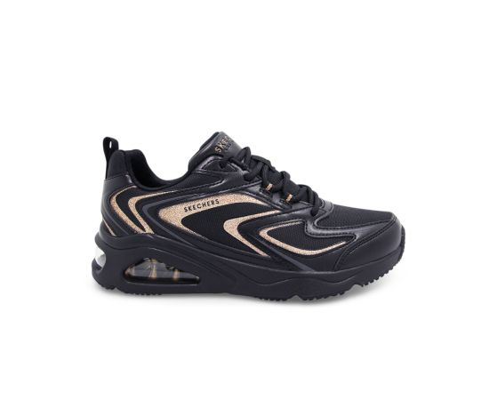 lacitesport.com - Skechers Tres-Air Uno - Shimm-Airy Chaussures Femme, Couleur: Noir, Taille: 36,5