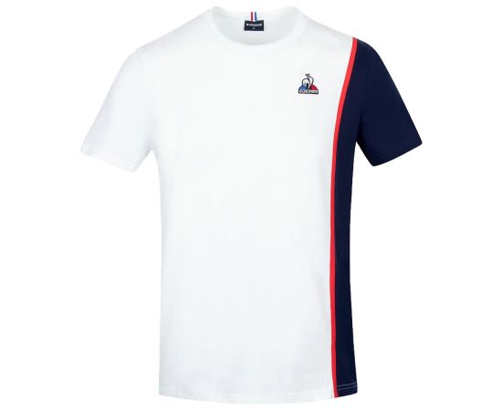lacitesport.com - Le Coq Sportif Saison 1 Ss N°1 M T-Shirt Homme, Couleur: Blanc, Taille: S