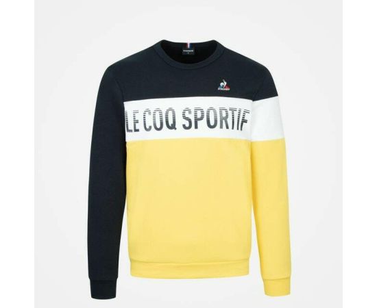 lacitesport.com - Le Coq Sportif Saison 2 Crew Sweat N°1 Sweat Homme, Couleur: Jaune, Taille: L