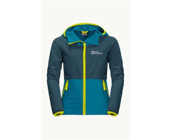 lacitesport.com - Jack Wolfskin Turbulence Veste Enfant, Couleur: Bleu, Taille: 140