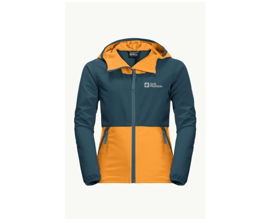 lacitesport.com - Jack Wolfskin Turbulence Veste Enfant, Couleur: Orange, Taille: 116