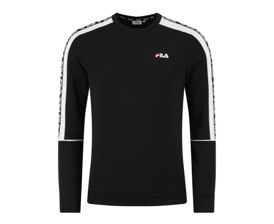 lacitesport.com - Fila Teom Crew Sweat Sweats Homme, Couleur: Noir, Taille: S