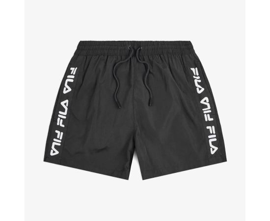 lacitesport.com - Fila Sho Swim Shorts Shorts De Bain Homme, Couleur: Noir, Taille: M