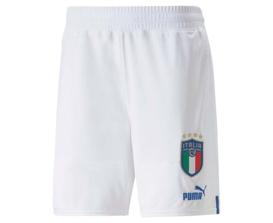 lacitesport.com - Puma Italie Short Domicile 22/23 Homme, Couleur: Blanc, Taille: S