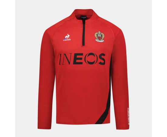 lacitesport.com - Le Coq Sportif OGC Nice Sweat Training 23/24 Homme, Taille: S