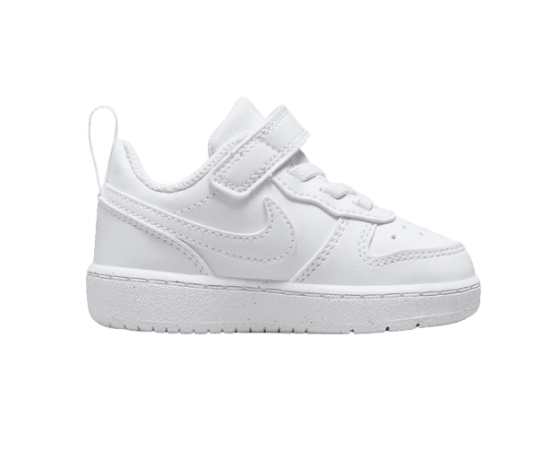 lacitesport.com - Nike Court Borough Low Recraft (TD) Chaussures Enfant, Couleur: Blanc, Taille: 17