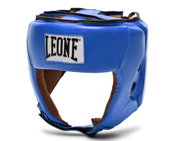 lacitesport.com - Leone 1947 Contest Casque de boxe, Couleur: Bleu, Taille: S