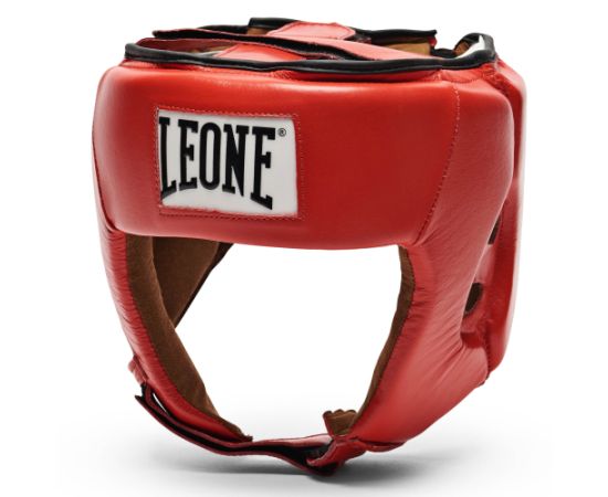 lacitesport.com - Leone 1947 Contest Casque de boxe, Couleur: Rouge, Taille: S