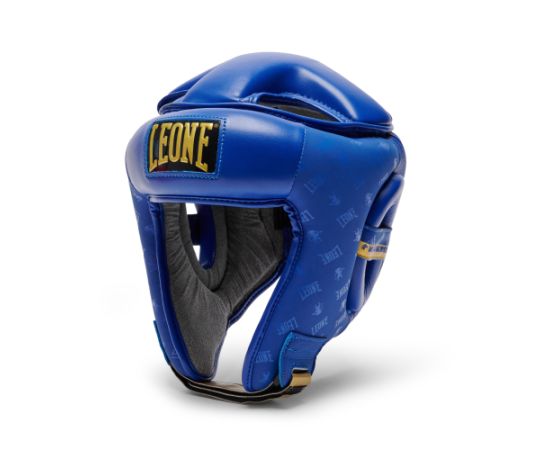 lacitesport.com - Leone 1947 DNA Casque de boxe, Couleur: Bleu, Taille: L