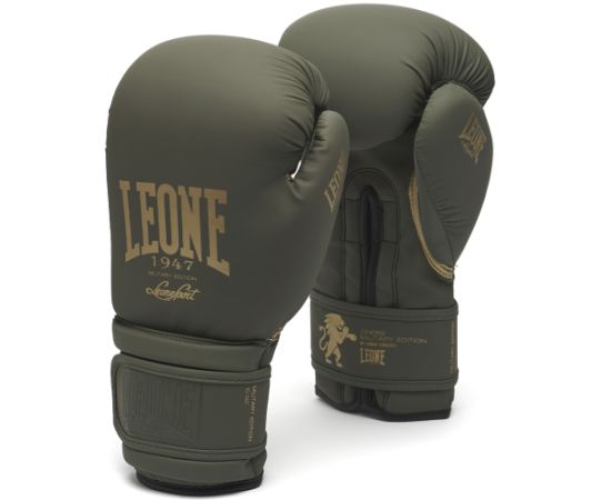 lacitesport.com - Leone 1947 Military Edition Gants de boxe, Couleur: Vert, Taille: 10oz