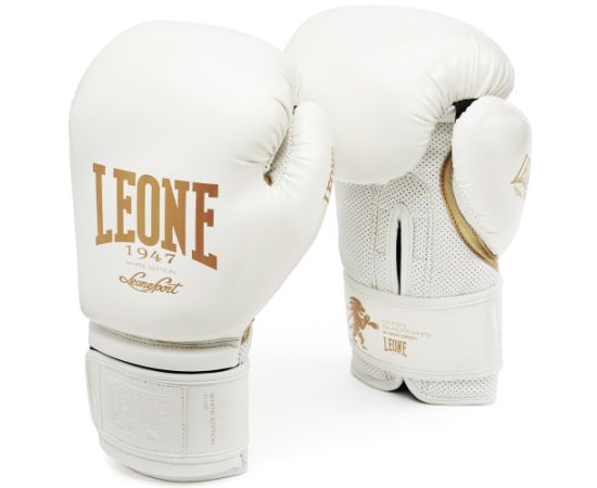 lacitesport.com - Leone 1947 White Edition Gants de boxe, Couleur: Blanc, Taille: 16oz