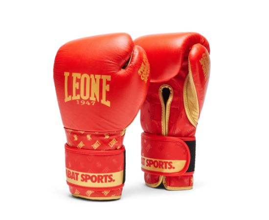 lacitesport.com - Leone 1947 DNA Gants de boxe, Couleur: Rouge, Taille: 10oz