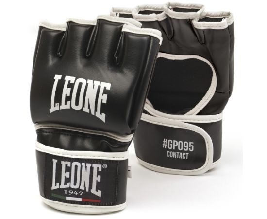 lacitesport.com - Leone 1947 Contact Gants MMA, Couleur: Noir, Taille: S