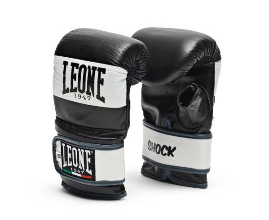 lacitesport.com - Leone 1947 Shock Gants de boxe sac, Couleur: Noir, Taille: M