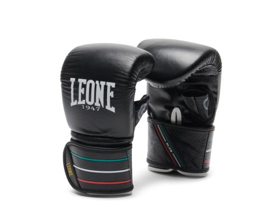 lacitesport.com - Leone 1947 Flag Gants de boxe sac, Couleur: Noir, Taille: M