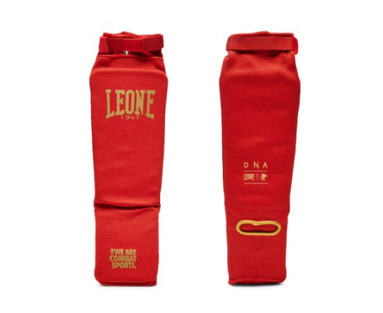 lacitesport.com - Leone 1947 Comfort DNA Protège tibias, Couleur: Rouge, Taille: S