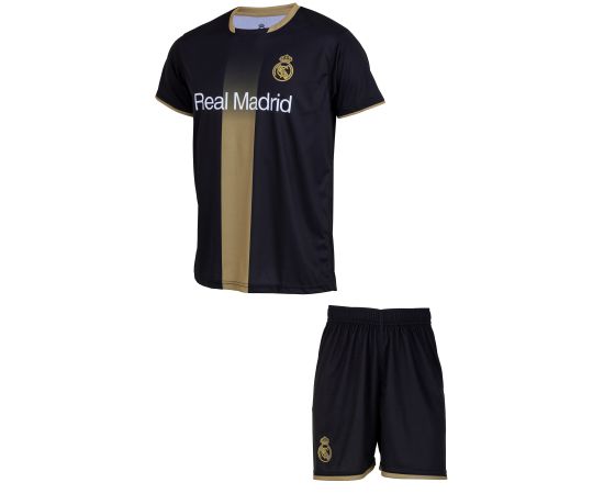 lacitesport.com - Maillot short enfant Real Madrid - Collection officielle - Enfant, Couleur: Noir, Taille: 6 ans
