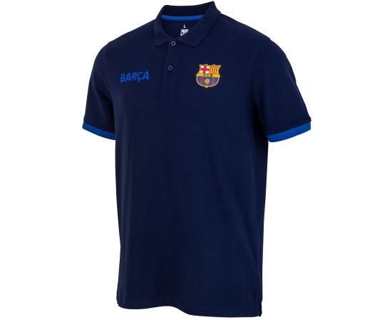 lacitesport.com - Polo Barça - Collection officielle FC Barcelone - Homme, Couleur: Bleu, Taille: S