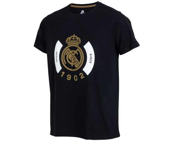 lacitesport.com - T-shirt Real Madrid - Collection officielle - Homme, Couleur: Noir, Taille: S