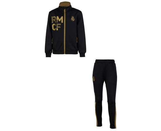 lacitesport.com - Survêtement fit enfant Real Madrid - Collection officielle - Enfant, Couleur: Noir, Taille: 6 ans