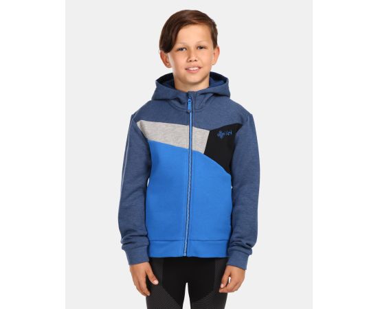 lacitesport.com - Sweat à capuche en coton pour garçon KILPI PREDA-JB, Couleur: Bleu, Taille: 110