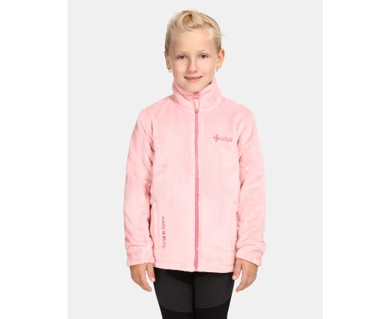 lacitesport.com - Sweat en coton pour fille KILPI HALI-JG, Couleur: Rose, Taille: 146