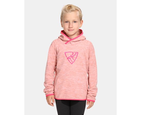 lacitesport.com - Sweat à capuche en polaire pour enfant Kilpi FLOND-JG, Couleur: Rose, Taille: 110