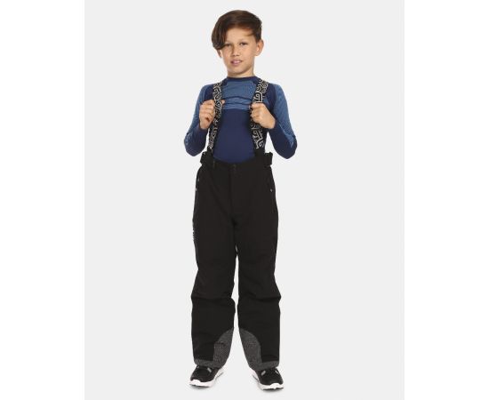 lacitesport.com - Pantalon de ski pour enfant KILPI MIMAS-J, Couleur: Noir, Taille: 122