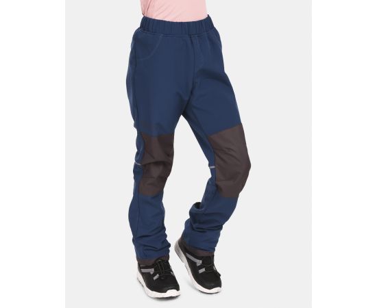lacitesport.com - Pantalon softshell pour enfant Kilpi RIZO-J, Couleur: Bleu, Taille: 110