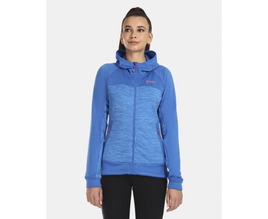 lacitesport.com - Sweat à capuche fonctionnel pour femme Kilpi LAYANA-W, Couleur: Bleu, Taille: 36